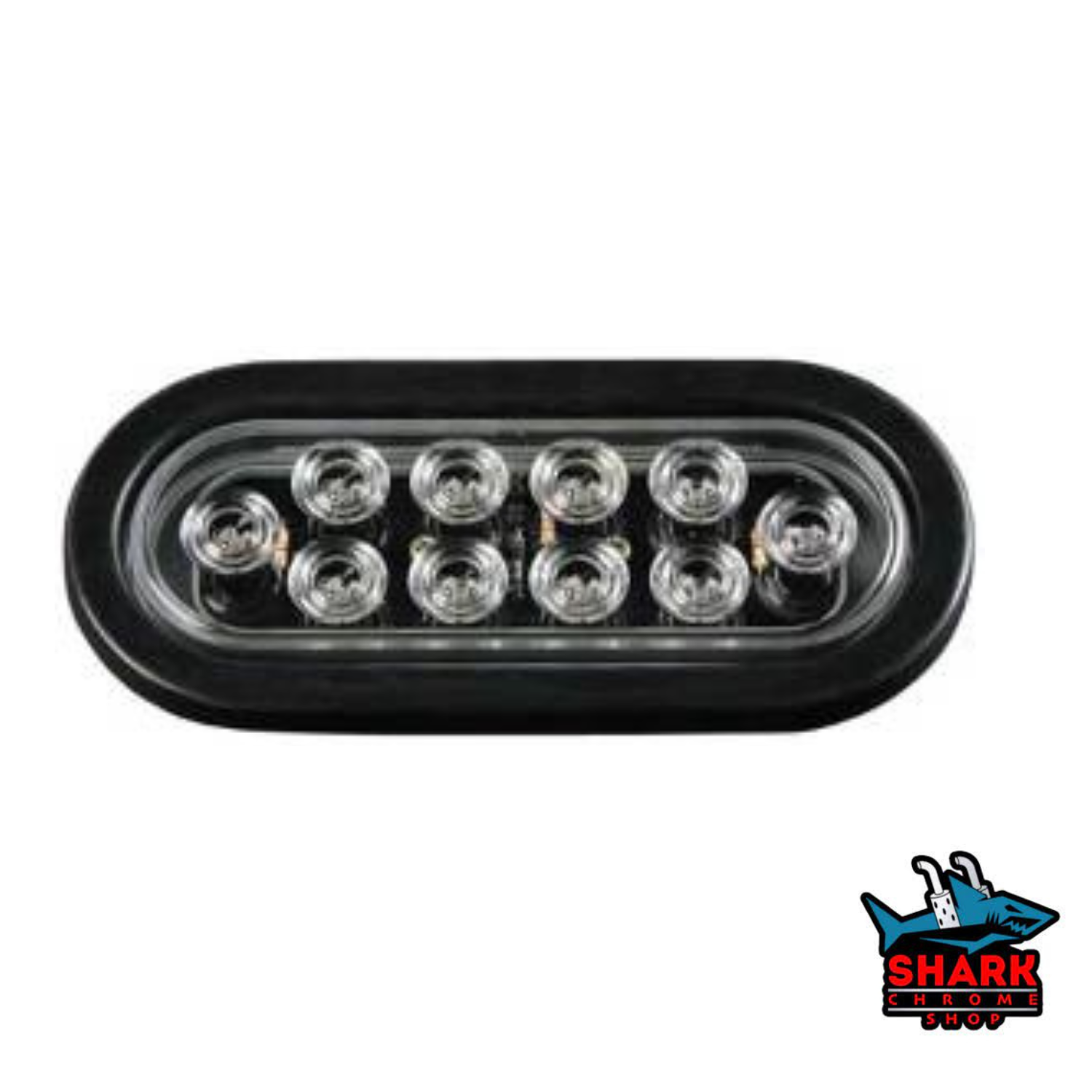 LED Sealed Oval Turn Signal Light – Shark Chrome Shop