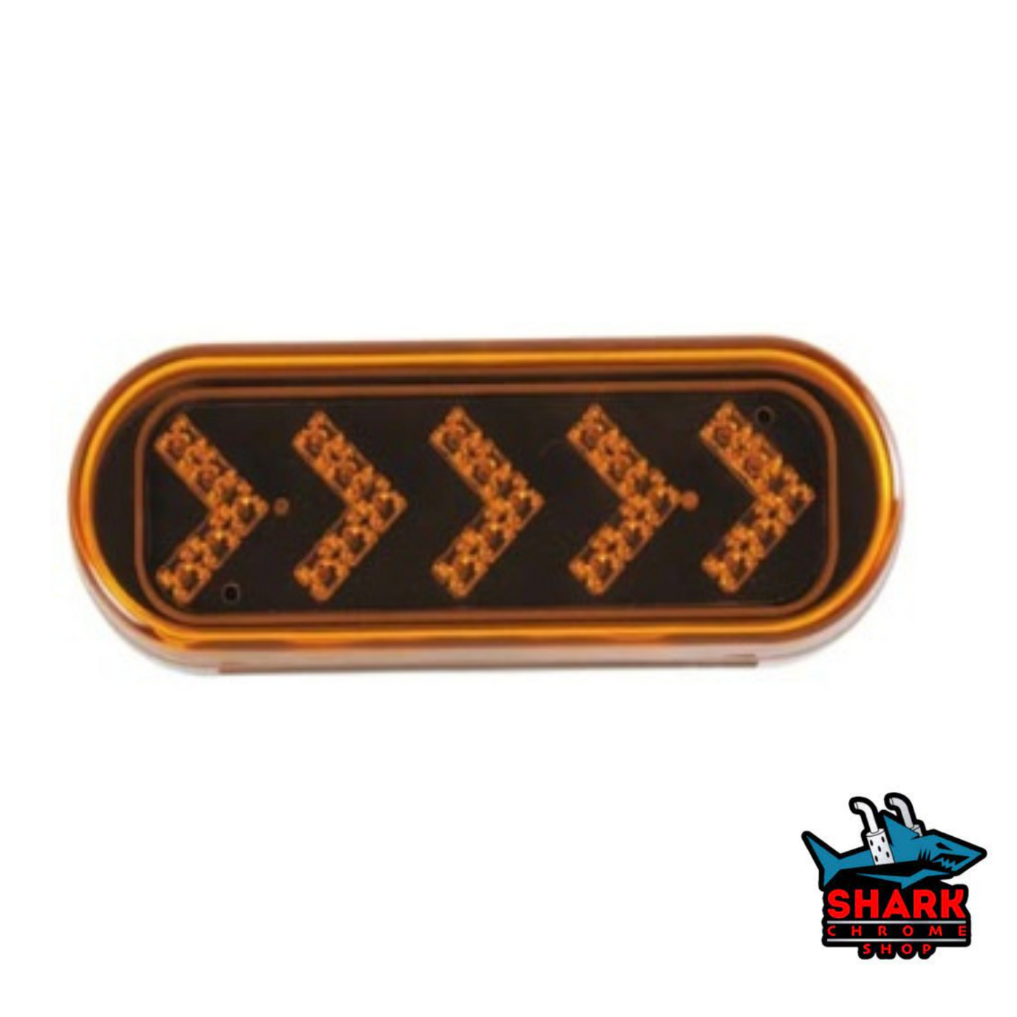 LED Oval Arrow Turn Signal Light