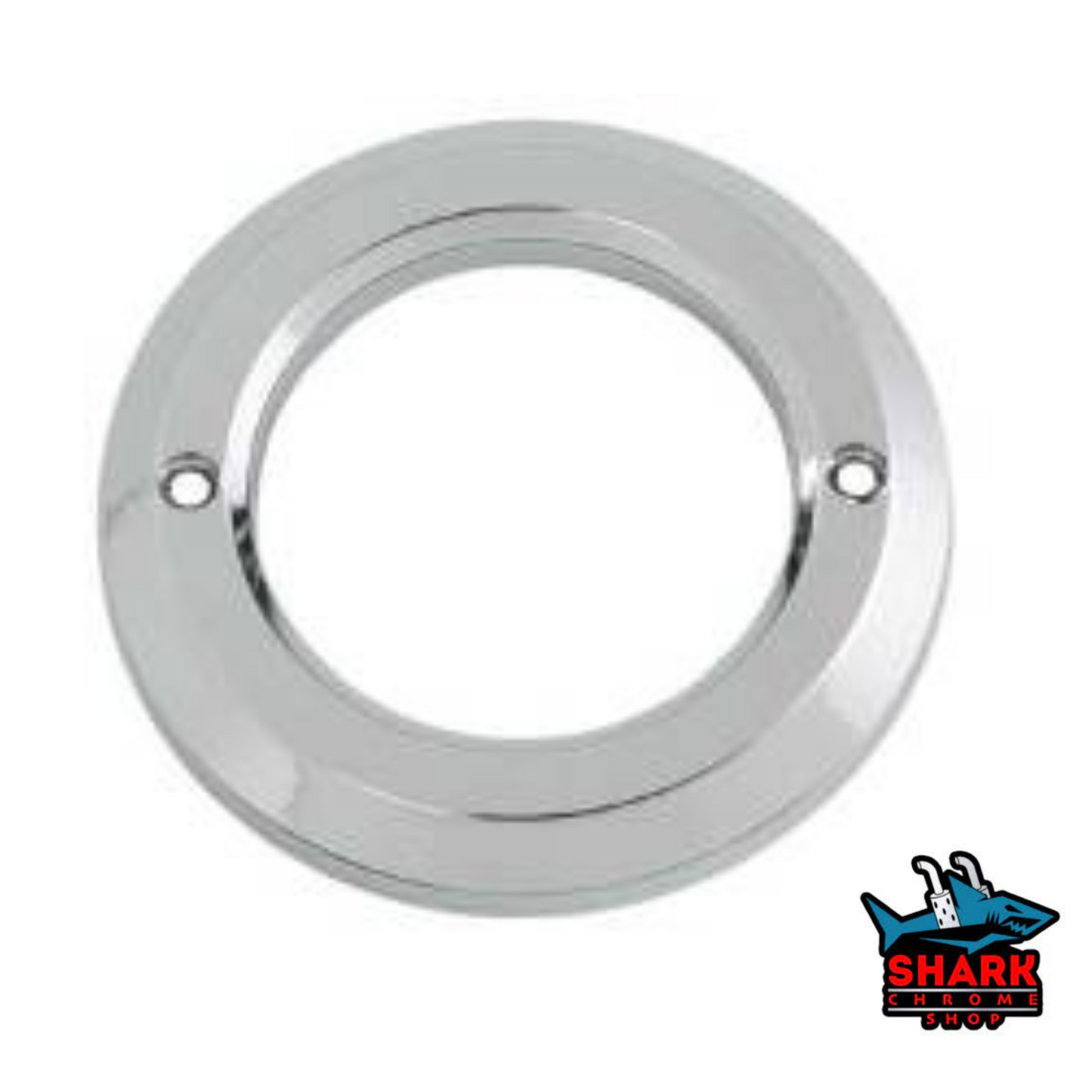 2" Round Chrome Bezel
