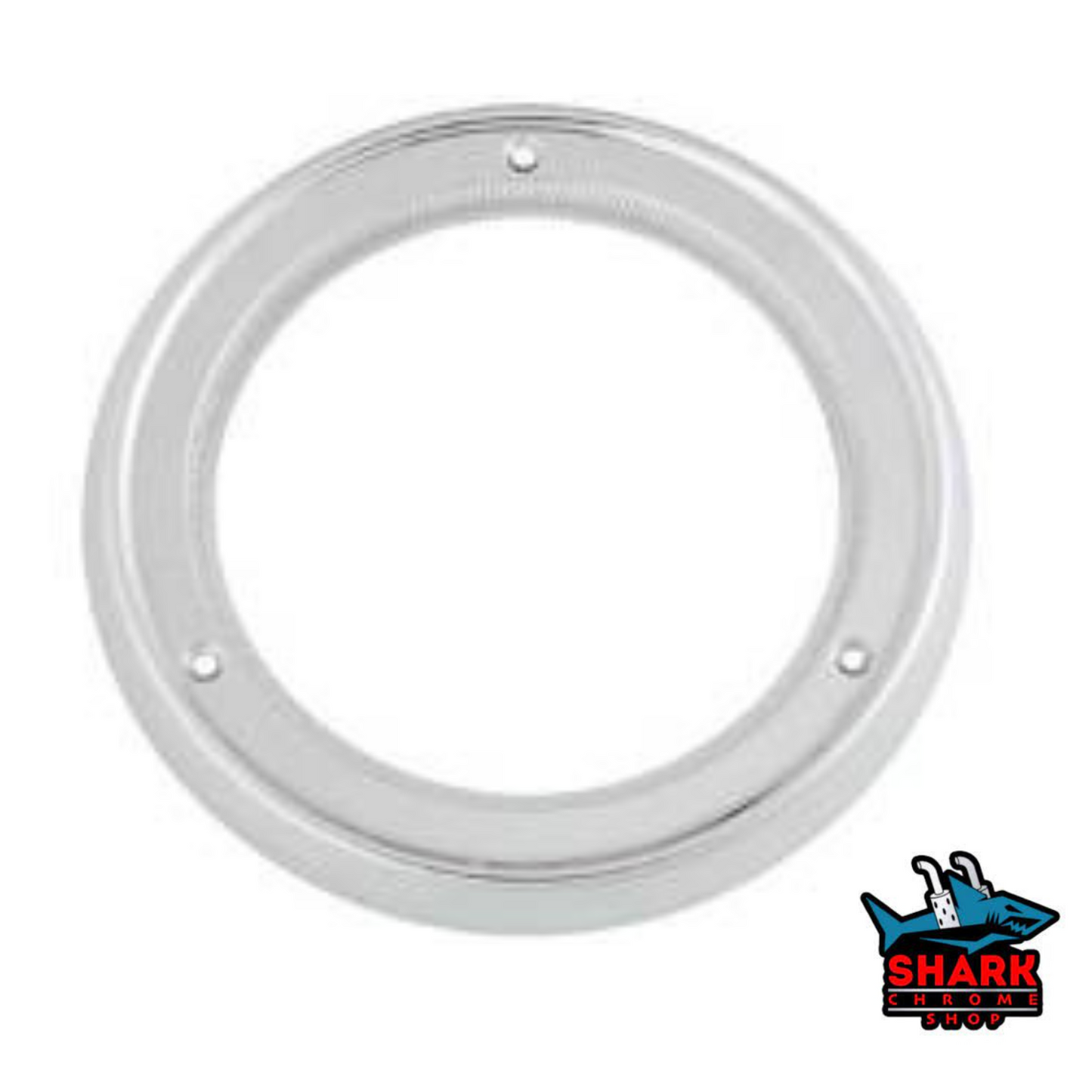 4" Round Chrome Bezel