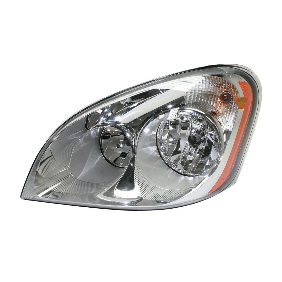 Freightliner Cascadia 2008 - 2018 Chrome Halogen Headlight