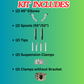 Premium Kenworth 45° Elbow Exhaust Set