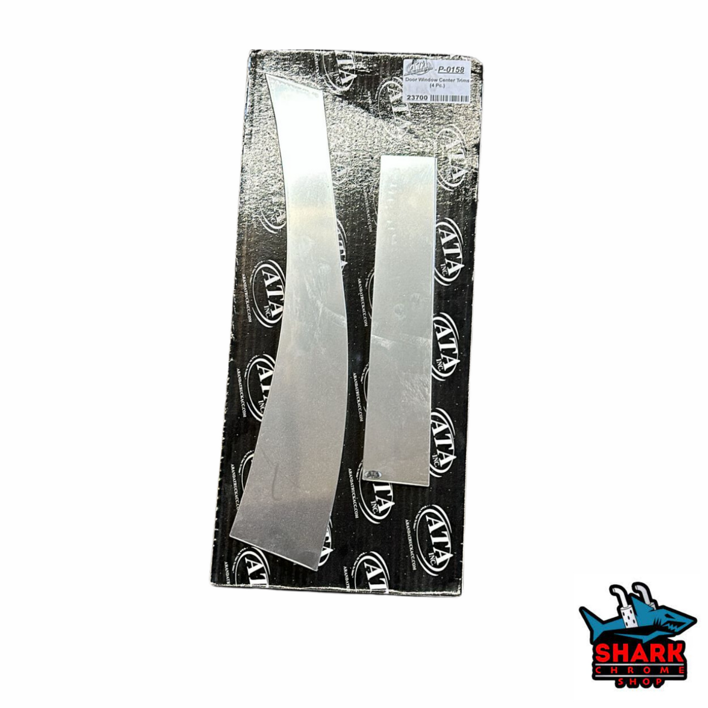 579 Door Window Center Trim & Divider (4 PCS SET) S.S.22 GA.