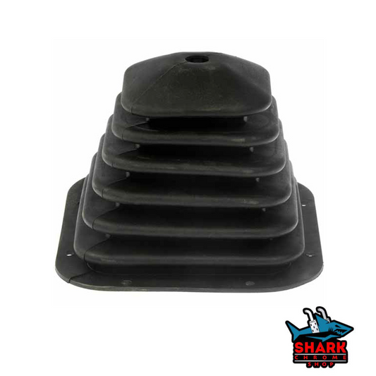 Heavy Duty Bolt-On Black Rubber Shift Boot For Kenworth