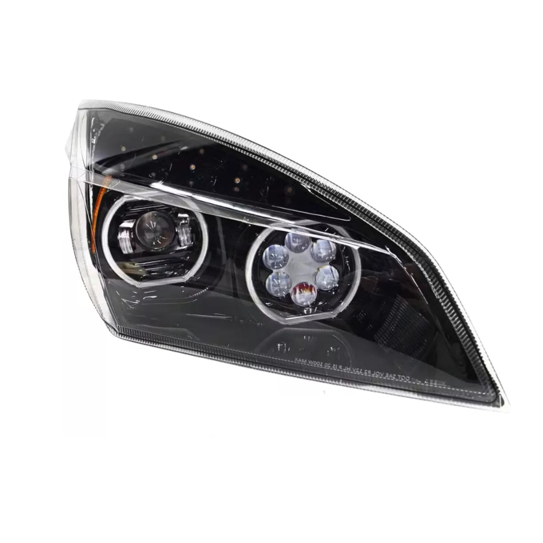 Freightliner Cascadia 2018+ LED Black Headlight Projector