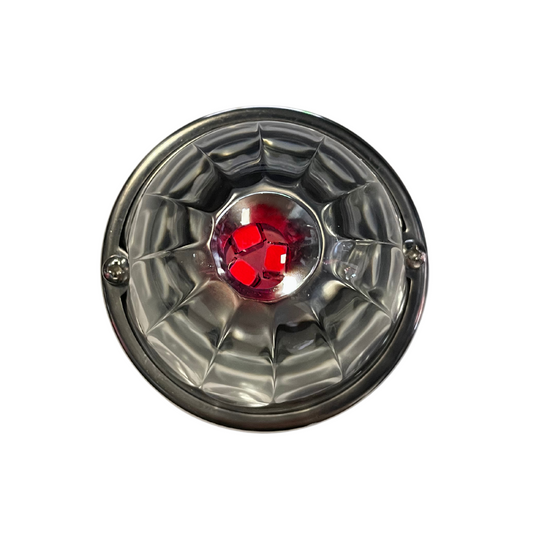GLASS LENS,CLEAR LENS RED LED ONLY THE LIGHT