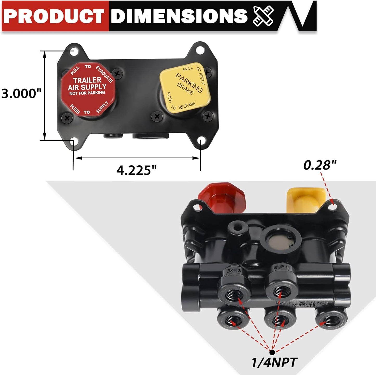 MV3 Dash Control Valve FREE SHIPPING!