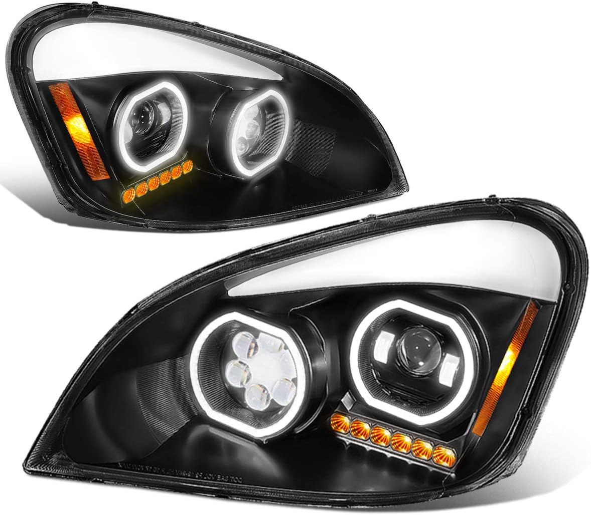 Freightliner Cascadia 2008-2017 Full LED Black Projector Headlight