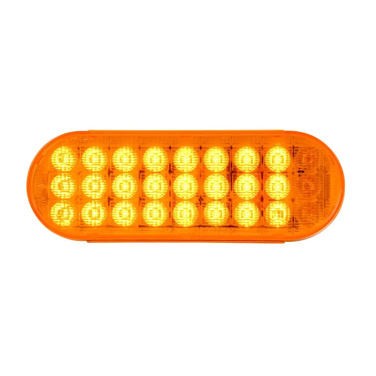 27 LED Oval Smart Dynamic Sequential Sealed Light Light (Amber/Amber)