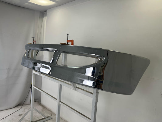 International Bumper 4300 4400 Chrome With Supports 3/16