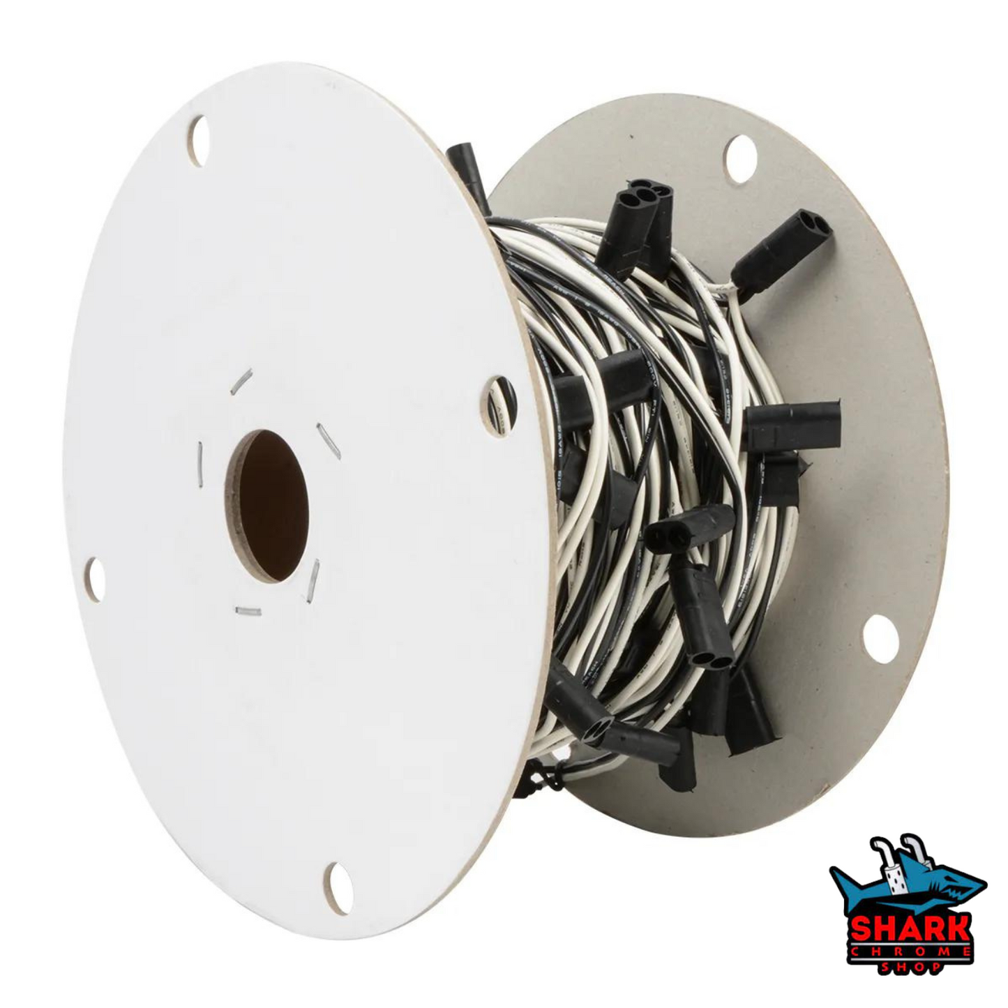 Continuous Double Female Bullet Light Plug Wire Harness Roll