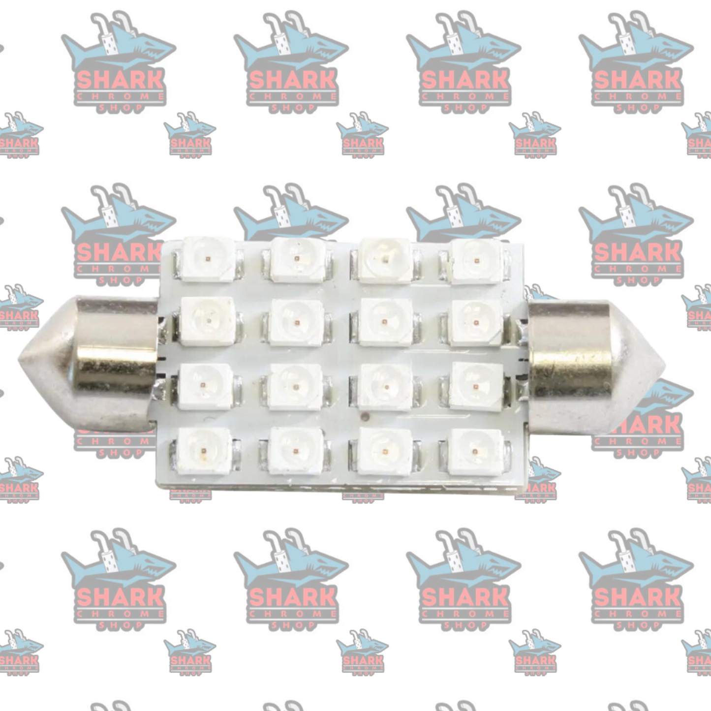 #211-2 Dome 16 LED Light Bulb - White