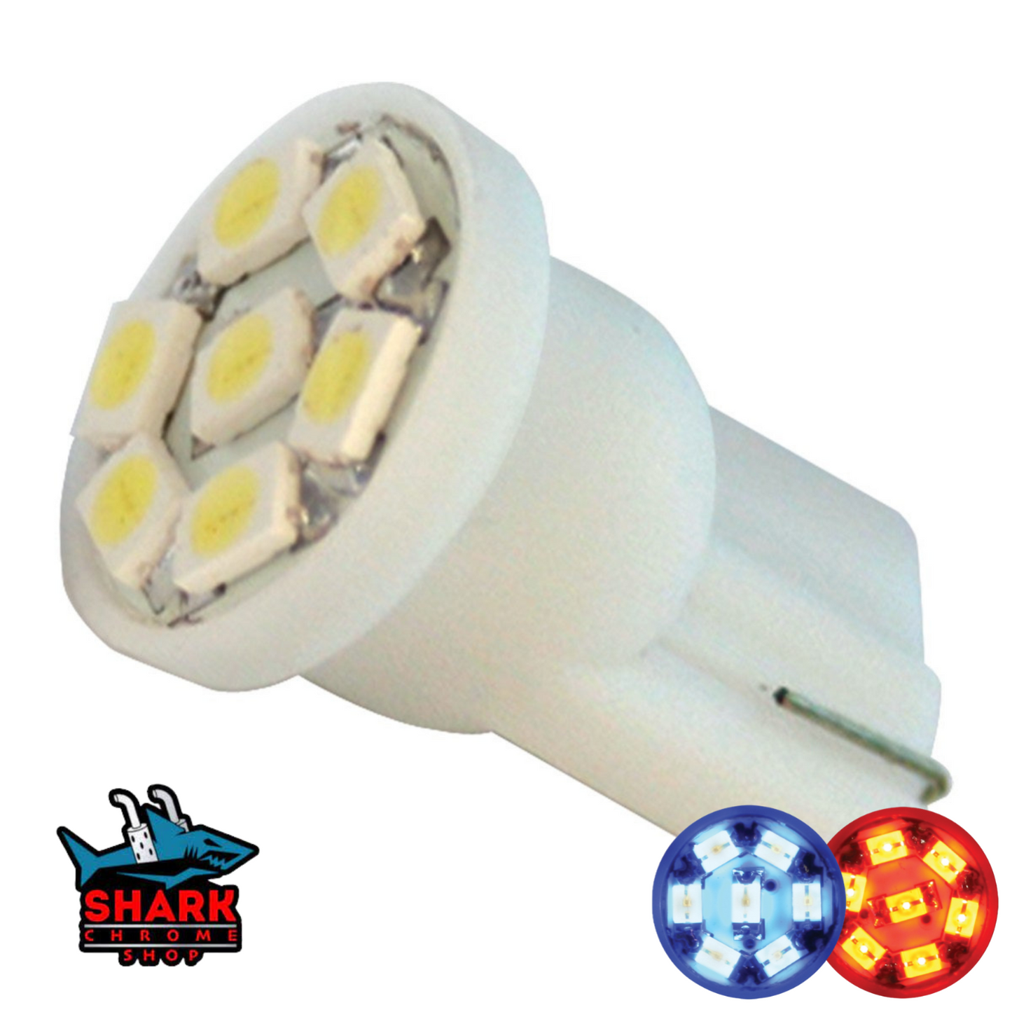 #194/168 Dome 7 LED Light Bulbs