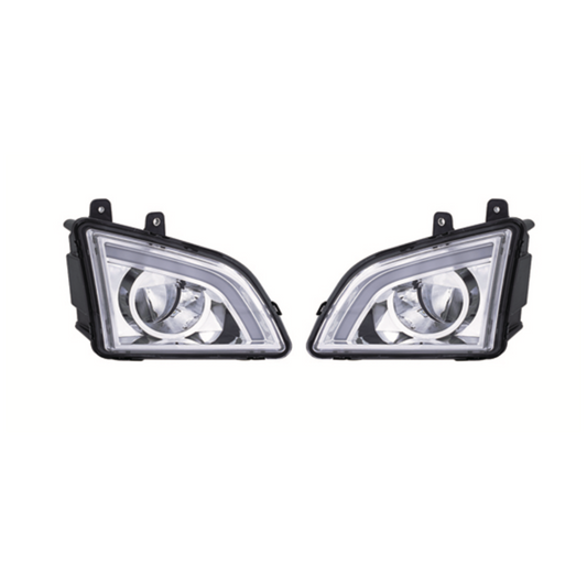 VOLVO VNL LED FOGLIGHT WHITE PAIR LEFT + RIGHT