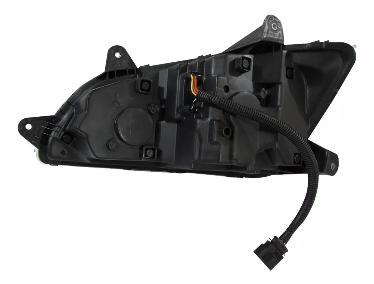 Kenworth T660 LED Projector DRL Headlights In Chrome