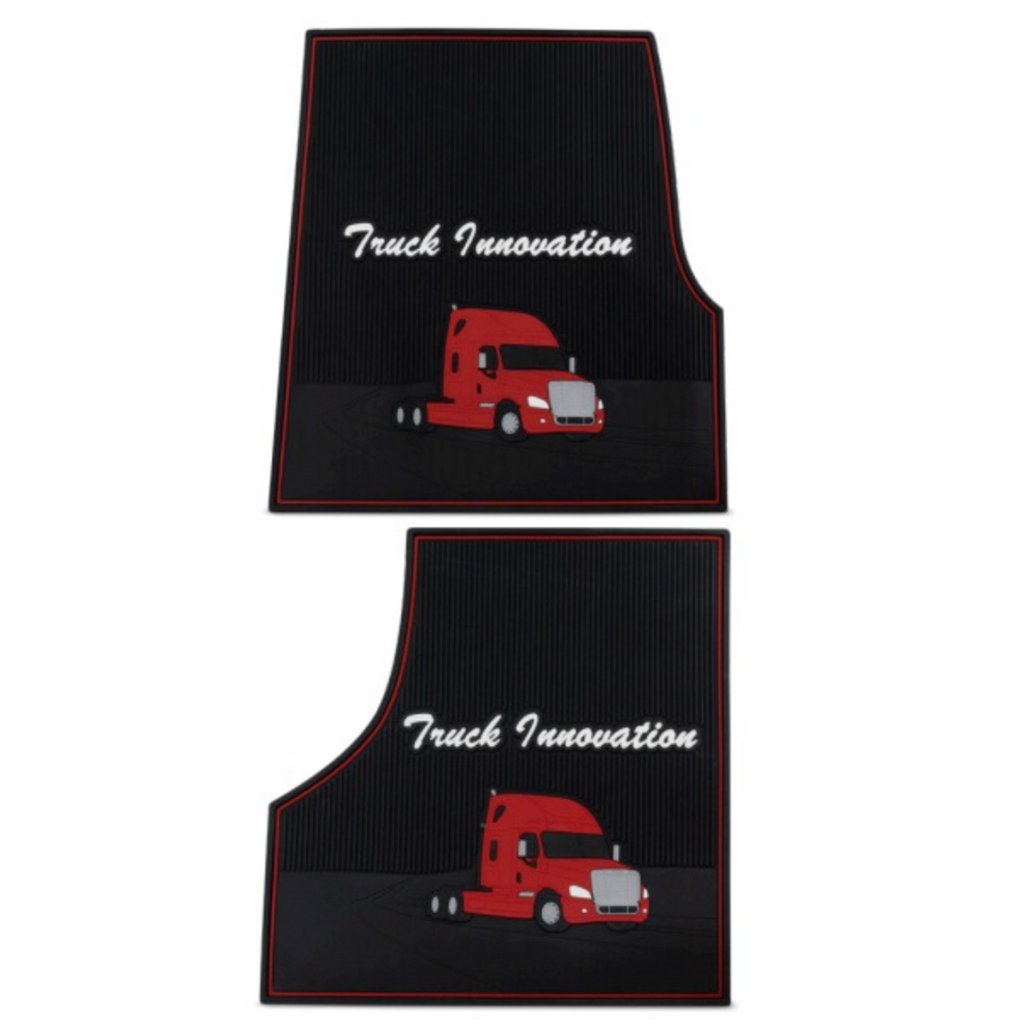 Freightliner Cascadia, Cornado 08-16 Floor Mats Red