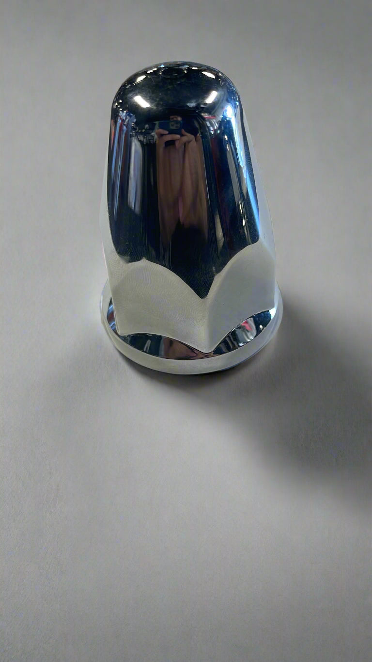 CHROME PLASTIC LUG NUT