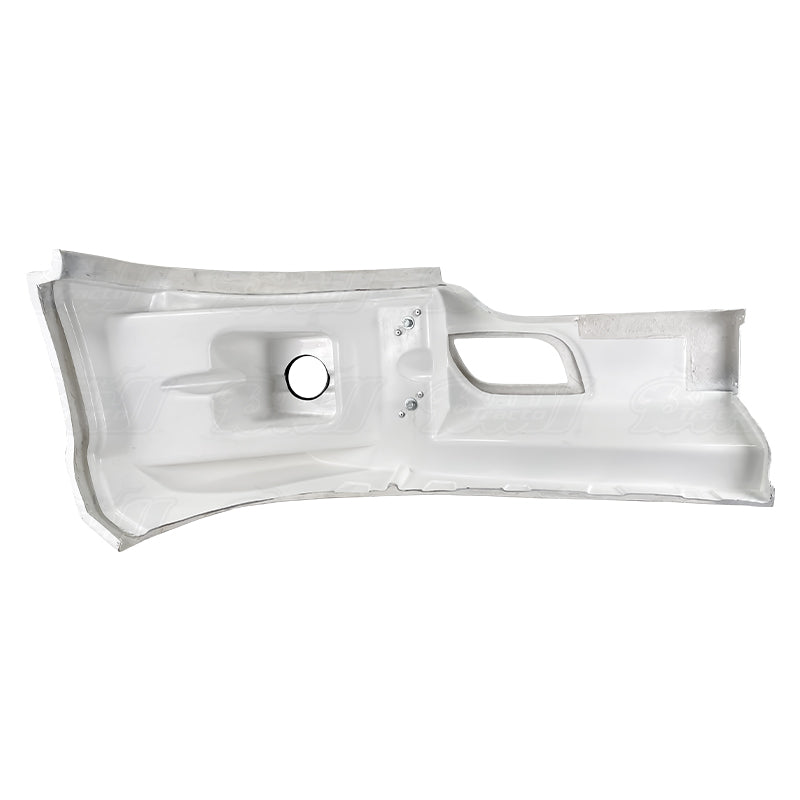 Kenworth T680 Bumper With Fog Light Holes (Sold Individually Right or Left)