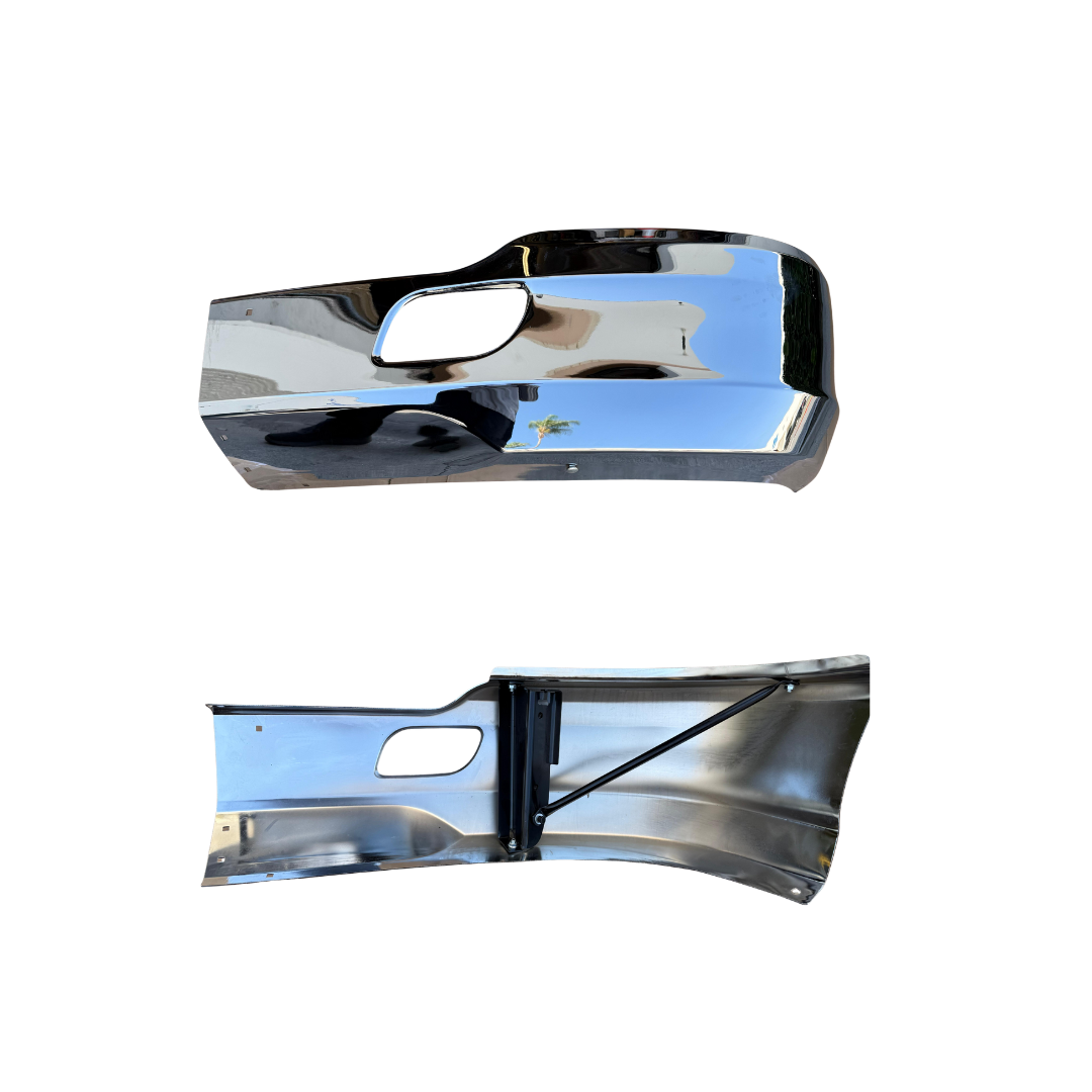 KENWORTH T680 CHROME STEEL BUMPER WITH BRACKET EACH SIDE SOLD SEPARATE