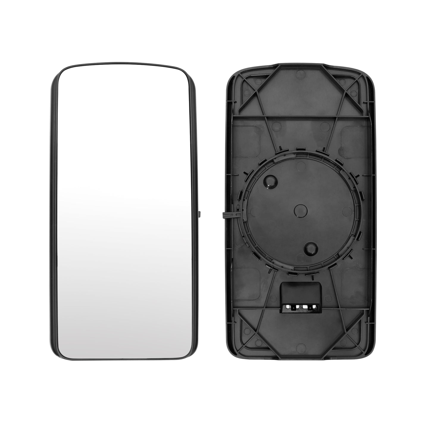 INTERNATIONAL UPPER MIRROR GLASS WITH DEFROST HEAT 2017+ (SOLD INDIVIDUALLY)