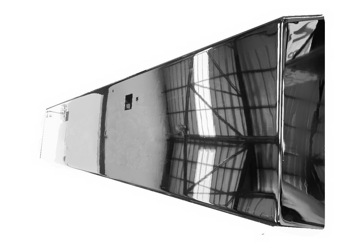 Peterbilt & W990, 365,567,388,389 Classic Bumper Miter Style ** 304 Stainless Steel