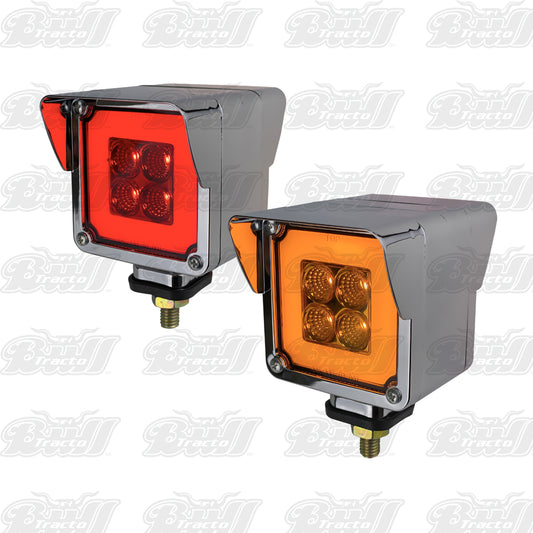 Pedestal Light Amber/ Red Normal+Strobe