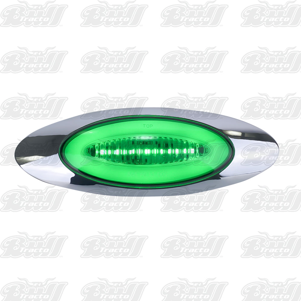 Green Side Rear Reflector Light