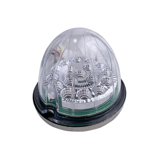 Clear Lens Watermelon,LED Amber +White /Normal +Strobe