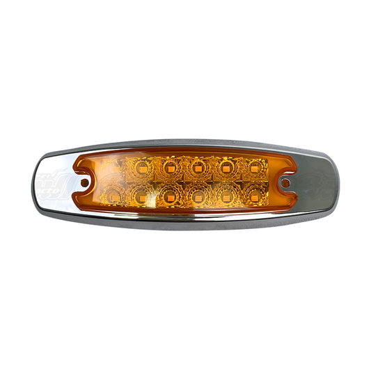 AMBER LIGHT WITH BEZEL NORMAL STROBE
