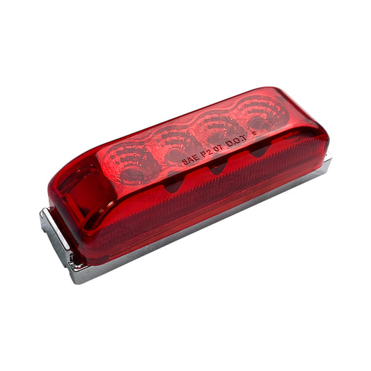 RECTANGULAR RED CLEARANCE LED LIGHT