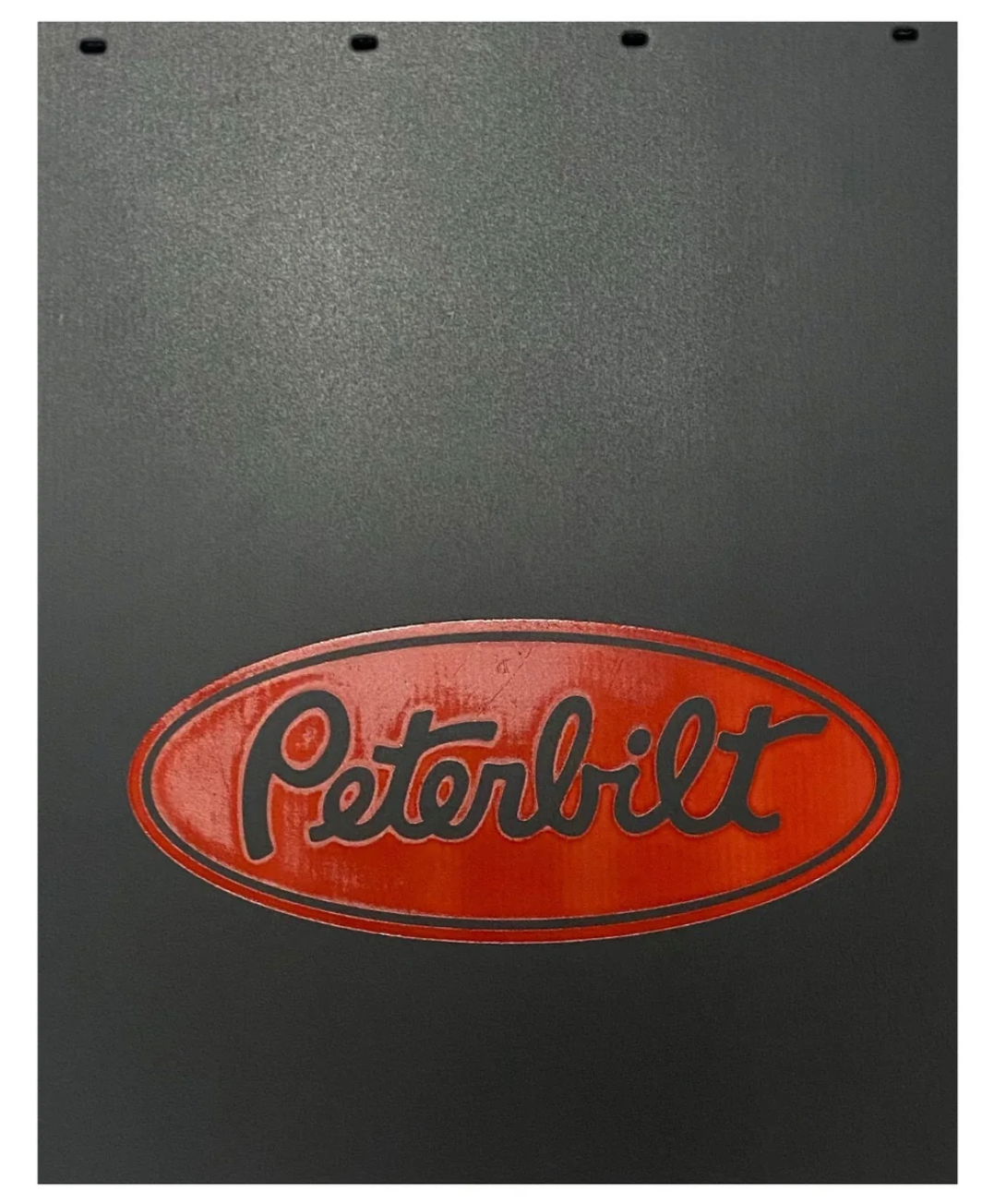 Peterbilt Mud Flap 24x30 Red Logo