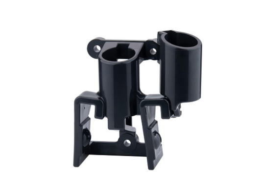 Hose and cable support, 4-function holder, stores two electrical plugs and two gladhand