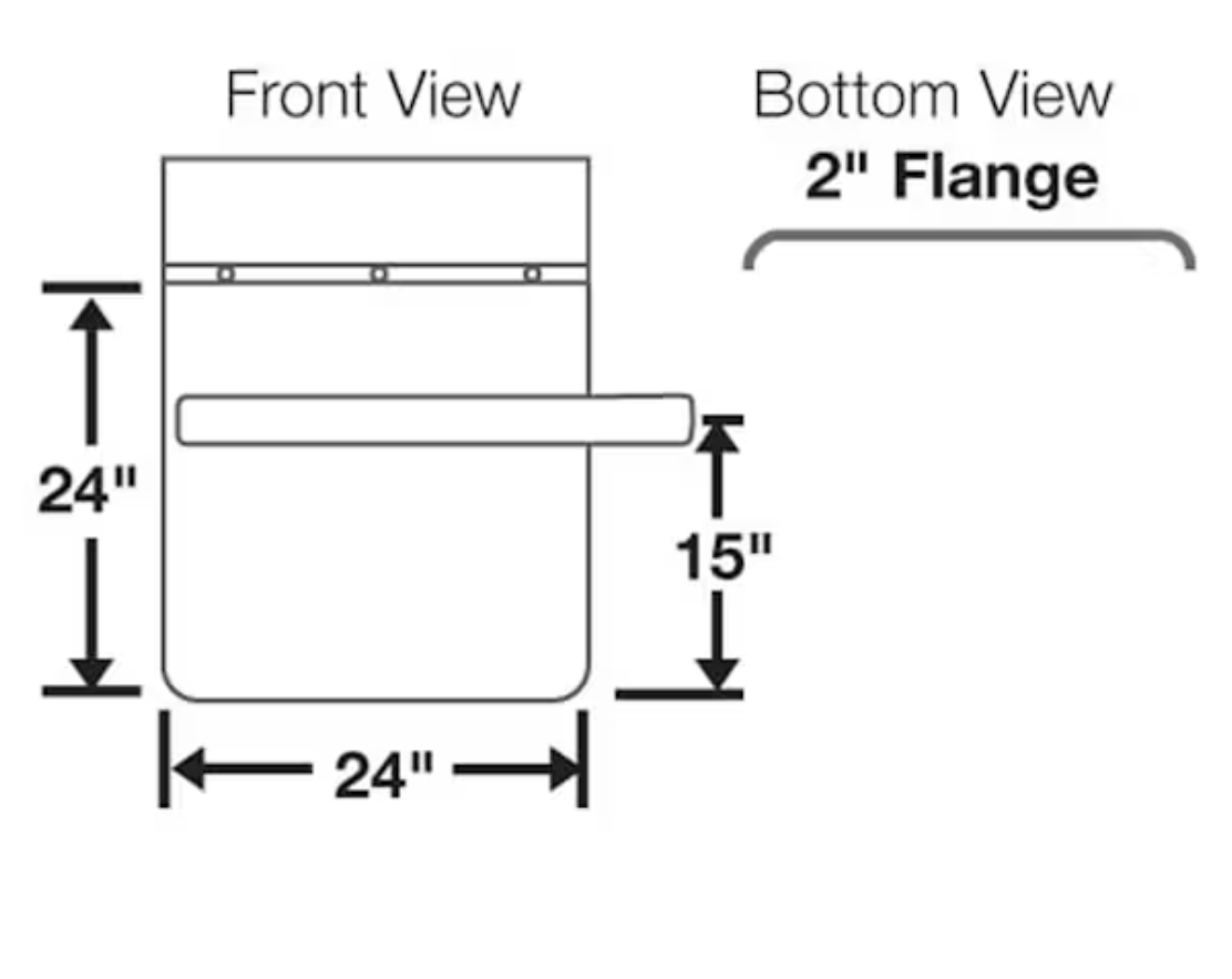 QUARTER FENDER (UNIVERSAL)COMPLETE WITH SCREW AND RUBBER SOLD AS A PAIR