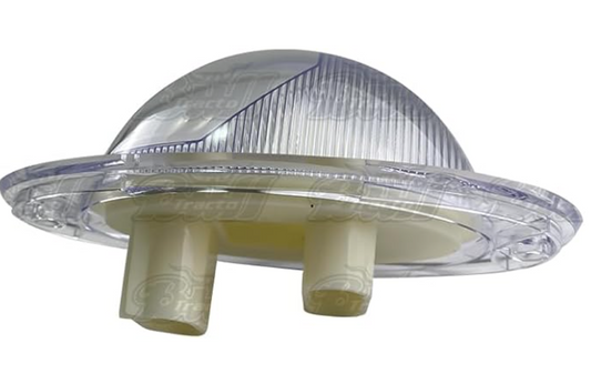 CLEAR LENS AMBER LED WITH STROBES LIGHT CASCADIA SIDE MARKER