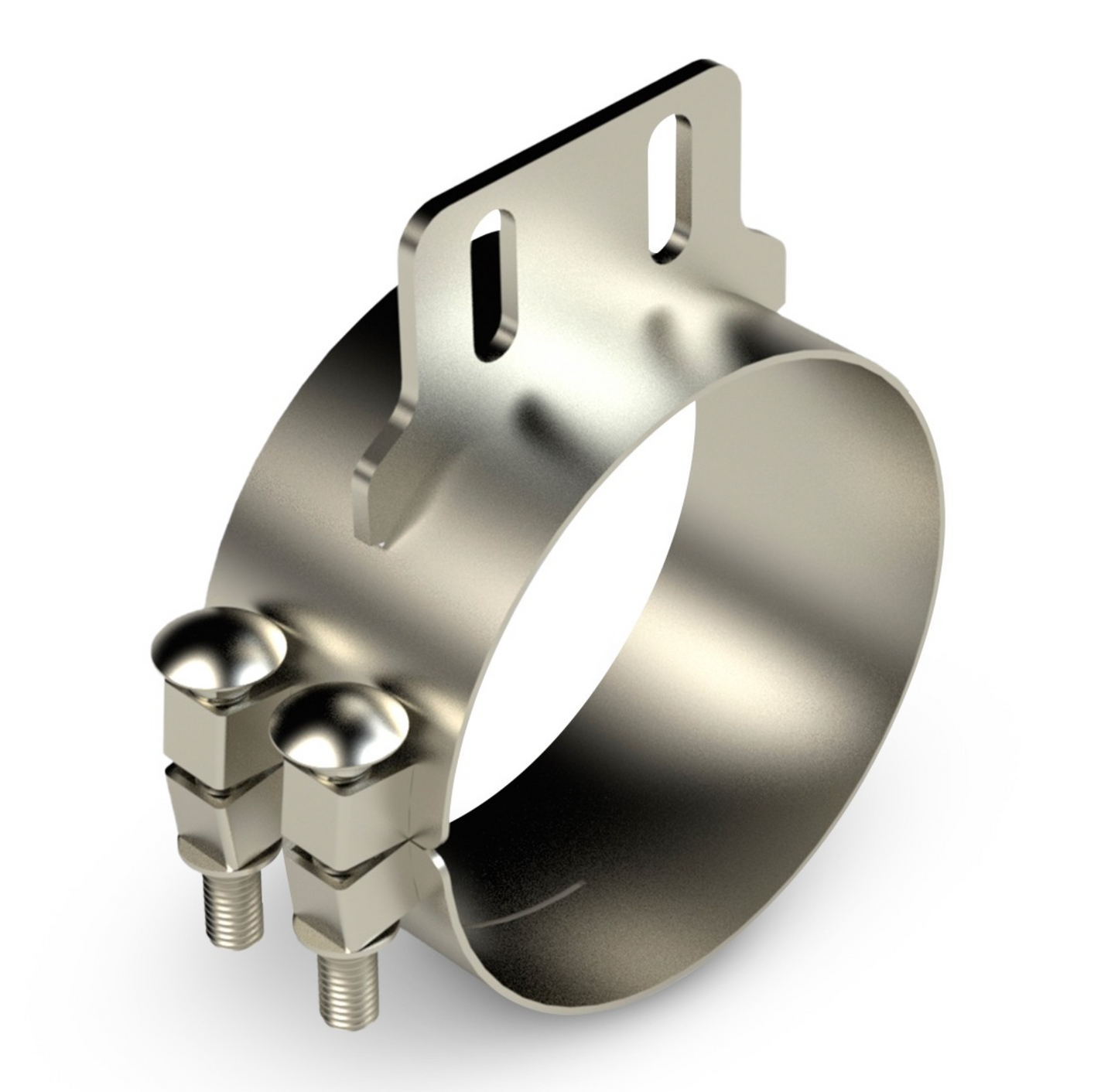 Premium Stainless Steel Clamp with Straight Bracket
