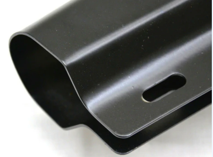 MUD FLAP HANGER W/ REFLECTIVE-TAPE BLACK 30" HEAVY DUTY SPRING-LOADED