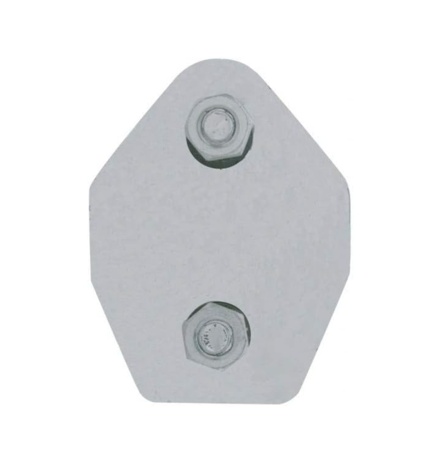 ANGLED MUD FLAP HANGER CHROME 30" HEAVY DUTY SPRING LOADED 45°