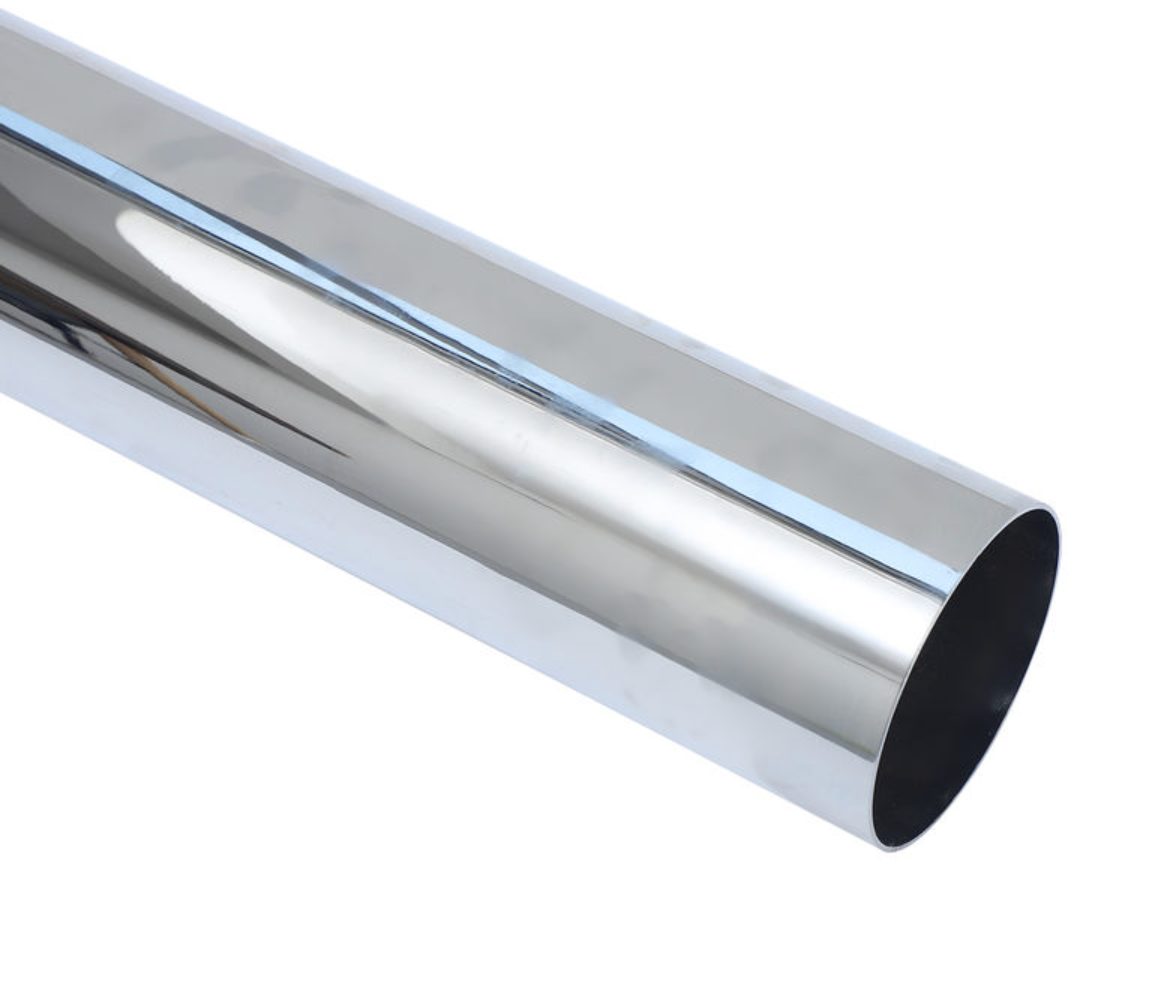 Flat Top Chrome Stack
