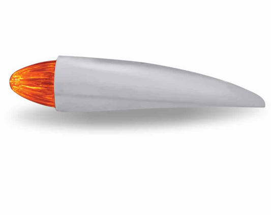 Cab Light Clear lens,Amber LED Bullet Style