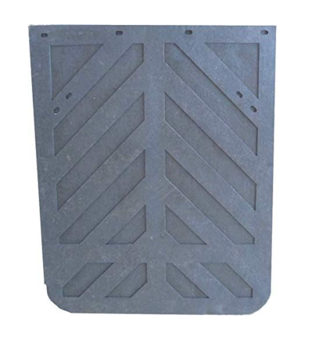 Semi Truck and Trailer Mud Flaps - Chevron 24" x 30" Heavy Duty Rubber (Sold individually)