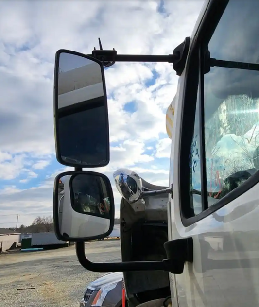 Premium Freightliner M2 Black Heated Mirror