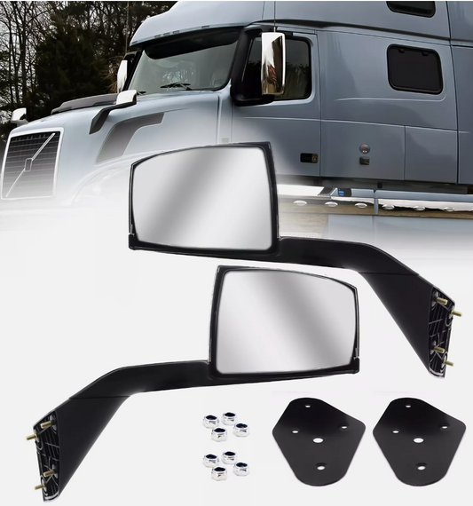 Volvo VNL Chrome Hood Mirror FREE SHIPPING!