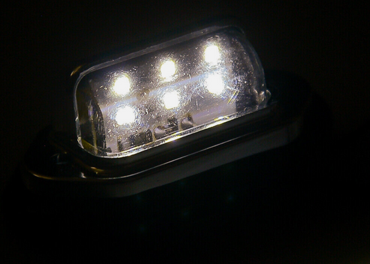 LED License Plate Light,10-30V,10-30V