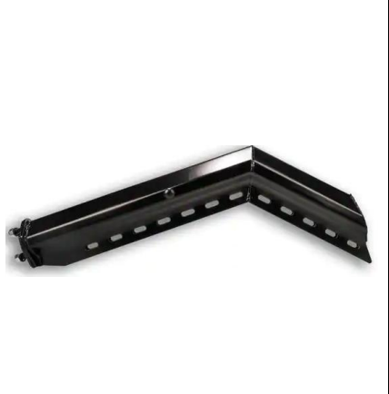 ANGLED MUD FLAP HANGER BLACK 30" HEAVY DUTY SPRING-LOADED  45°