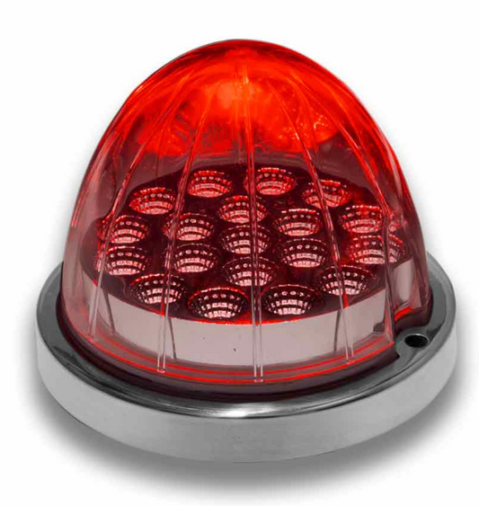 Watermelon Clear Lens,LED Amber +Red Normal