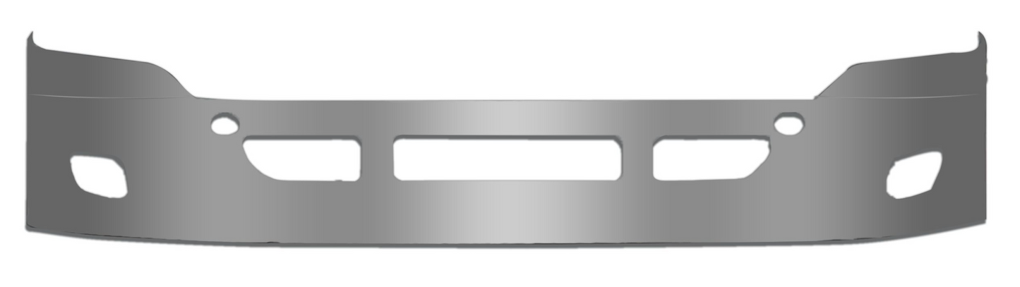 FL CASCADIA 20" 304 STAINLESS STEEL BUMPER W/ FOG LIGHT HOLES