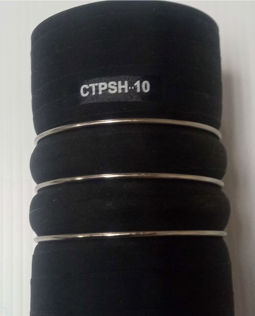 3 1/2" x 6 1/2" Prevost air to air hose, Volvo