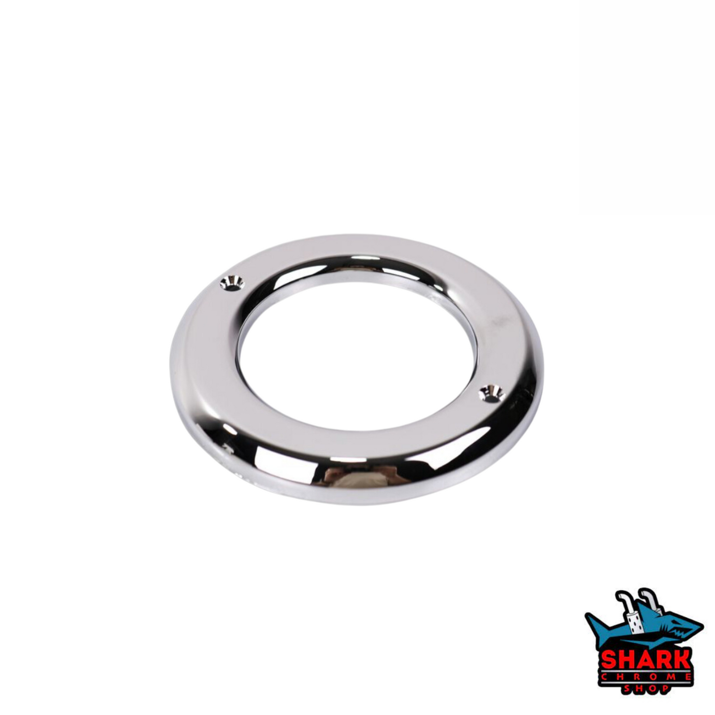 4" ROUND LIGHT CHROME BEZEL