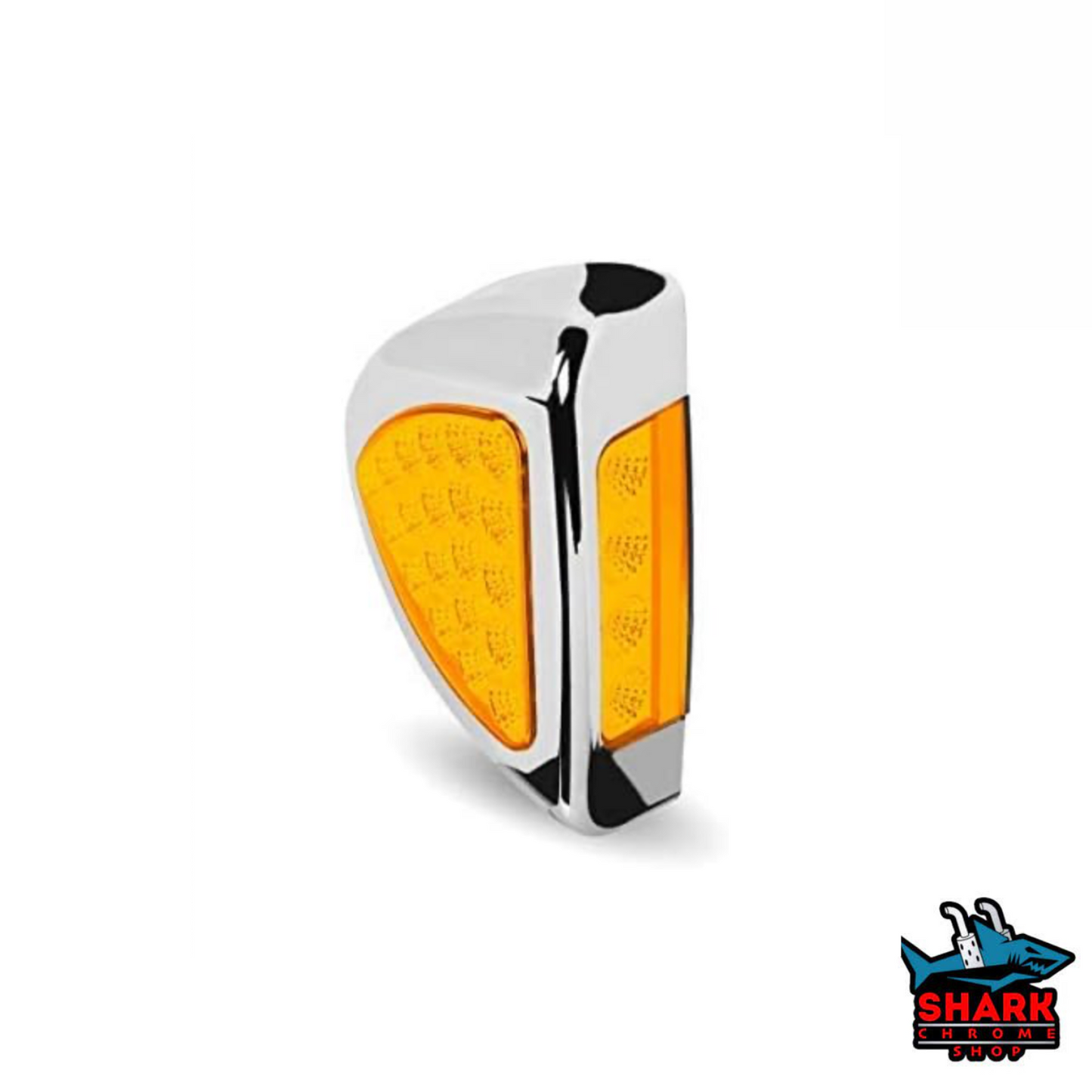 Peterbilt light Marker/Turn Signal Light Set Triangle Amber LED