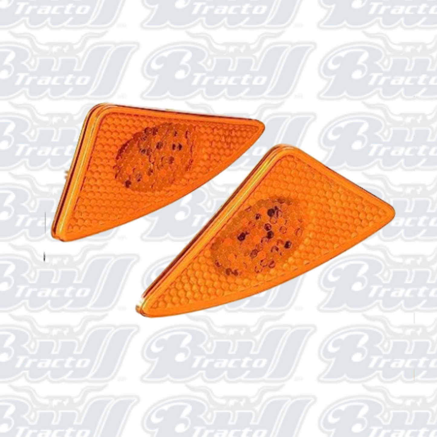 Kenworth T660 T600 T370 T270 T170 Front Cab Flare Amber LED Side Marker Turn Signal